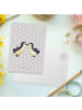 Mr. & Mrs. Panda Postkarte Pinguin Liebe ohne Spruch in Grau Pastell
