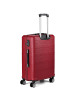benzi 5330 4 Rollen Trolley M 65 cm in granatrot