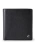 Esquire Houston Geldbörse RFID Schutz Leder 9 cm in schwarz