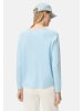 Camel Active Strickpullover mit Rundhalsausschnitt in Hellblau