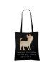 Mr. & Mrs. Panda Shopping Tasche Chihuahua Moment mit Spruch in Schwarz