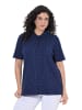 Ulla Popken Poloshirt in tintenblau