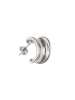 usha WHITE LABEL Women Earrings With Butterfly Clutch in Silver