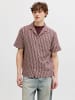 Jack & Jones Hawaii-Hemd in Cabernet