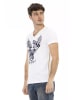 Trussardi Action Weiß Baumwolle Herren T-Shirt