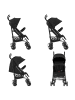 Kikkaboo Kinderwagen Käfer Stahlrahmen in schwarz