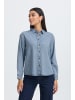 b. young Langarm BYLEVENA Loose fit in Ligth Blue Denim