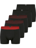 Schiesser 95/5 Baumwolle, Single-Jersey Pants im 5er-Pack in schwarz