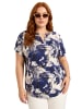 Shape Of You Blouse in Dunkelblau