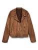 Vero Moda Kunstlederjacke in Cognac 1