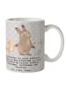 Mr. & Mrs. Panda Kaffeetasse Multitasking Erzieher mit Spruch in Grau Pastell