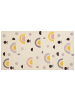 Beliani Kurzflor CURUP in Bunt/Beige - (W) 80 x (L) 150 cm