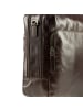 Jost Skagen Aktentasche Leder 40 cm Laptopfach redbrown