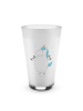 Mr. & Mrs. Panda Glas Einhorn Fitness ohne Spruch in Transparent