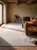 KADIMA DESIGN Outdoor-Teppich Geometrisch pflegeleicht Balkon Terrasse Outdoor in Beige