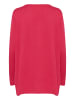 SAINT TROPEZ Strickjacke KilaSZ Gerade Passform in Viva Magenta