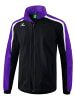 erima Liga 2.0 Allwetterjacke in schwarz/violet/weiss