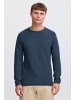 INDICODE Strickpullover IDJadas 35841MM lässiger Strickpullover in dunkelblau