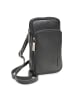 Roncato Detroit Handytasche Leder 11.5 cm in nero