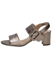 Caprice Sandalette in BROWN METALLIC
