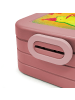 Mr. & Mrs. Panda MEPAL Bentobox Avocado Geburtstag Design mit Sp... in Rot Pastell