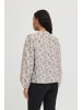 ICHI Langarm-Bluse IXHARPER Regular fit in Meteorite Flower Print