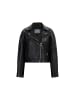 DreiMaster Vintage Lederjacke in Schwarz