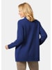 GOLDNER Strickjacke Langarm Cardigan aus Merino in marine
