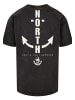 F4NT4STIC Oversize T-Shirt North Anchor in schwarz