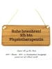 Mr. & Mrs. Panda Holz Türschild Physiotherapeutin mit Spruch in Keine Angabe