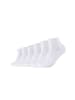 camano Kurzsocken 6er Pack ca-soft in Weiß