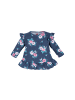 Makoma Babylangarmshirt Floral in blau
