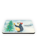Mr. & Mrs. Panda Magnet Pinguin Weihnachtsbaum Design mit Spruch in Weiß