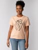 wat? Apparel T-Shirt Self love in Fraiche Peche