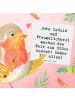 Mr. & Mrs. Panda Klappkarte Spruch Erzieher-Dank mit Spruch in Weiß