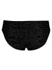 Arena Snakeskin Swim Brief in Schwarz