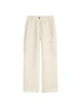 Marc O'Polo Leinen-Cargopants straight in Beige