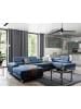 MF Design Lazy Recamiere Rechts in Blau -  (L) 202 x (B) 354 x (H) 92 cm