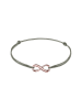 Elli Armband 925 Sterling Silber Infinity in Rosegold