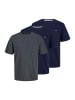 Jack & Jones T-Shirt Essentials in Dunkelblau / dunkelgrau