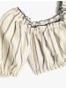 KOTON Bluse in Beige Gestreift