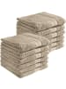 REDBEST Frottier Handtuch 12er-Pack Chicago in taupe