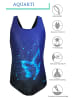 Aquarti Mädchen Badeanzug Chlorresistent Muscleback Wassersport in schwarz Modell 1