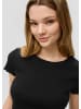 QS T-Shirt in 9999_schwarz