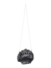 faina Women Clutch in Black