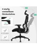 COSTWAY Ergonomischer Bürostuhl in Schwarz