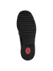 Tamaris WIDE FIT Slipper in BLACK PAT.