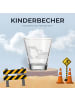 LUXENTU Kinderbecher Bagger 215 ml in transparent