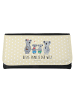 Mr. & Mrs. Panda Wallet Koala Familie zwei mit Spruch in Gelb Pastell