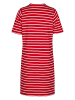 Wind Sportswear Wind Sportswear Kurzarm Kleid in rot-weiss